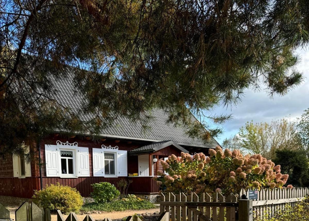 Villa Wakacyjny Dom W Sakach Kleszczele Exterior foto